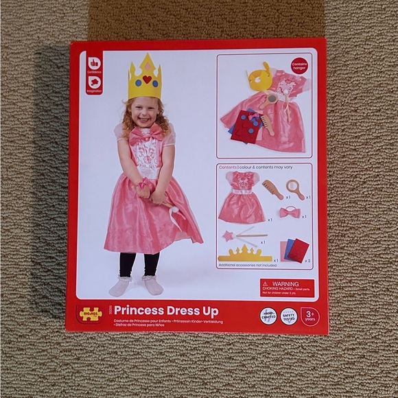 Bigjigs Toys Princess Dress-Up Set Kids Costume New in Box